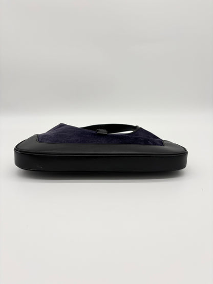 Jackie Gucci Bag Purple Velvet