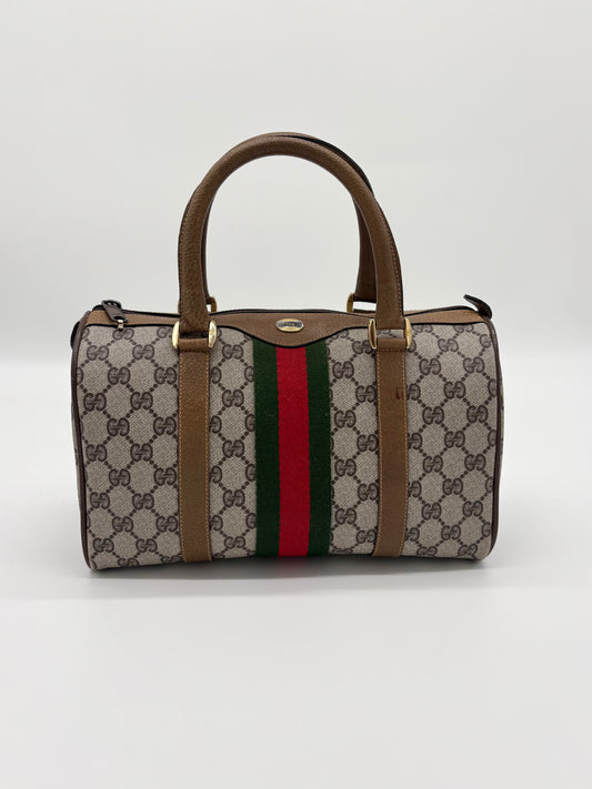 Vinatge Gucci Sherry Line Boston Bag