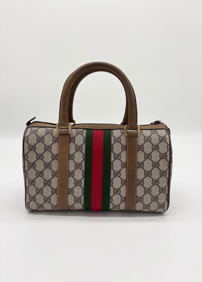 Vinatge Gucci Sherry Line Boston Bag