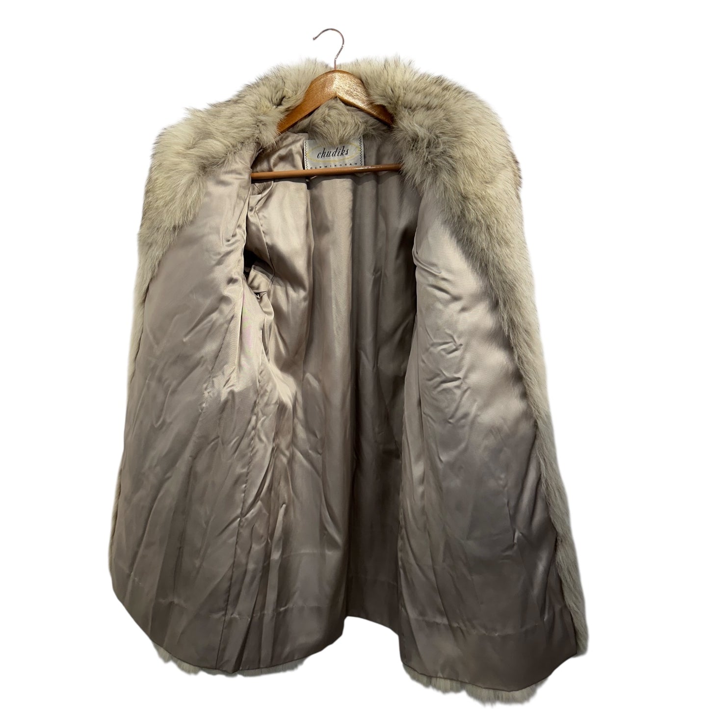 Blue fox Fur coat