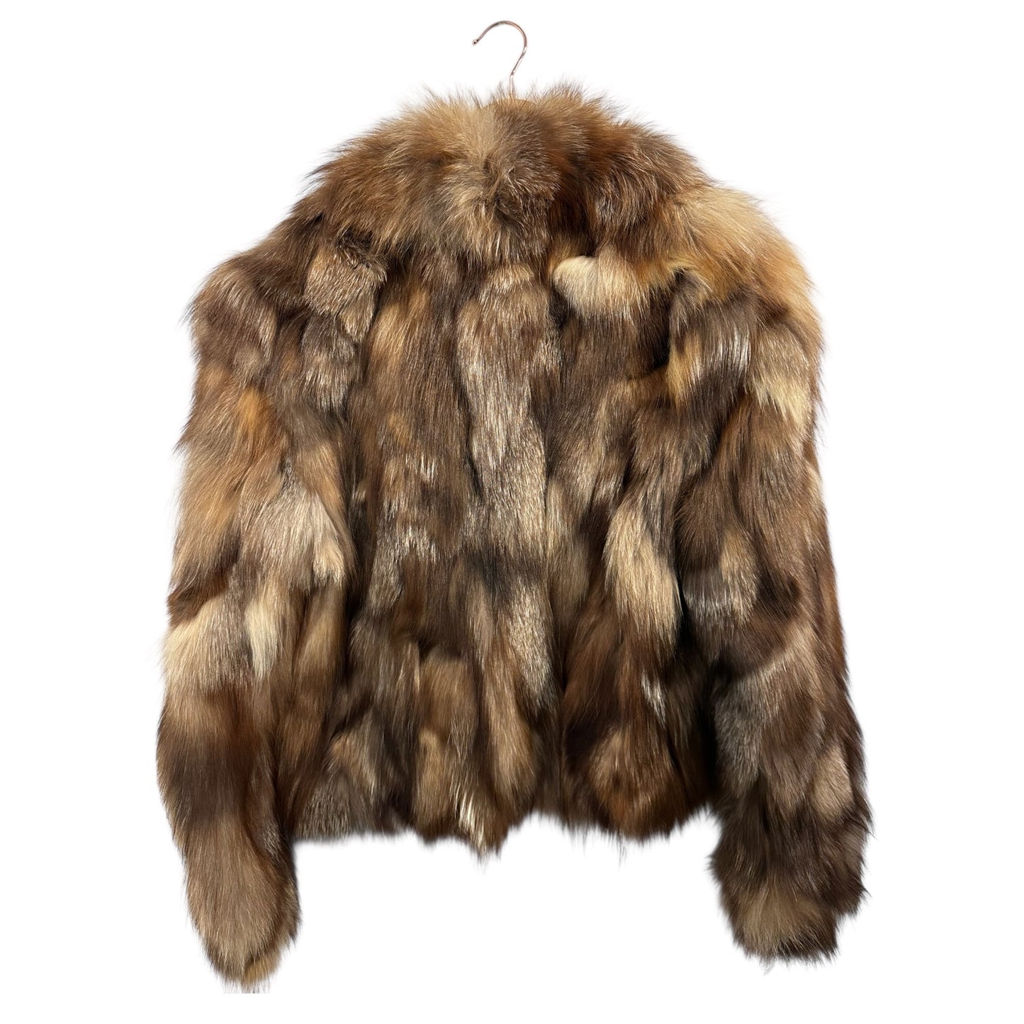 Fox Fur Patchwork Shawl Collar. ***SOLD***