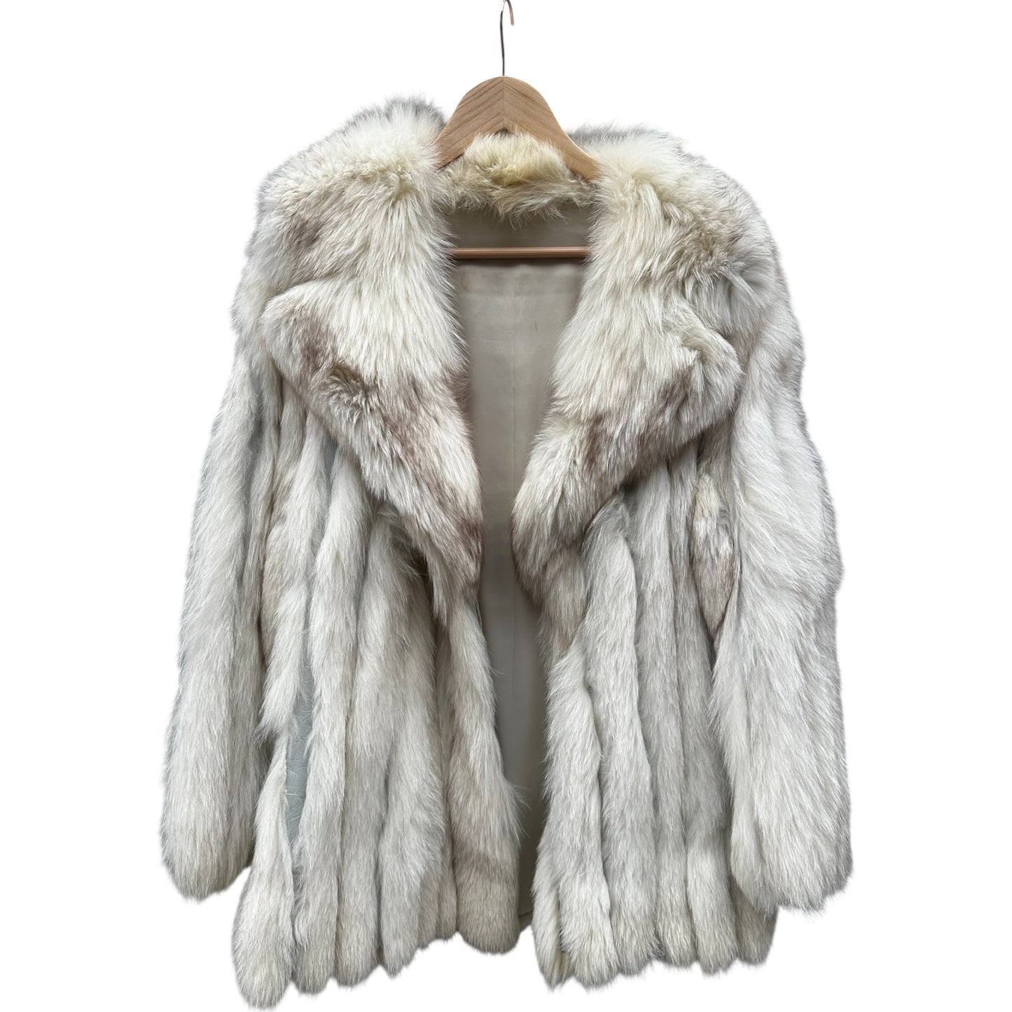 Vintage Mid-length Fox fur Coat