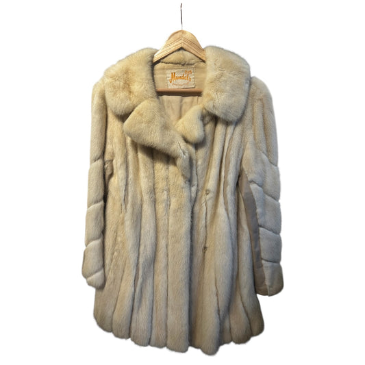 Vintage Blonde Mink & Leather coat