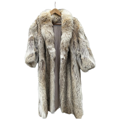 Vintage Coyote Fur Coat Full Length
