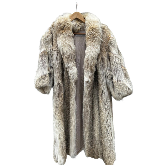 Vintage Coyote Fur Coat Full Length