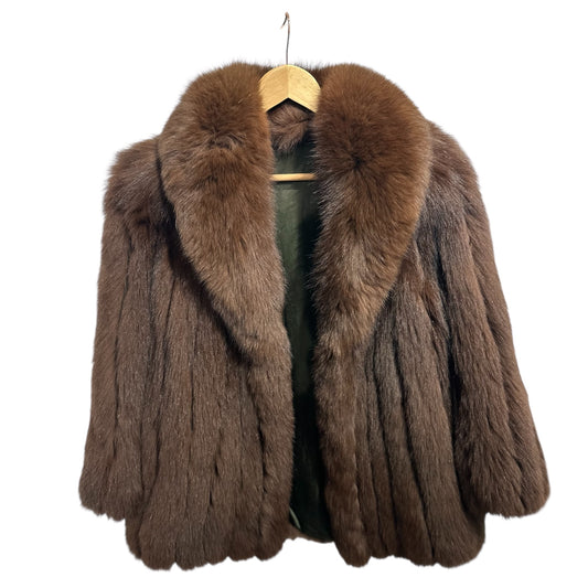 Brown Saga Fox Fur