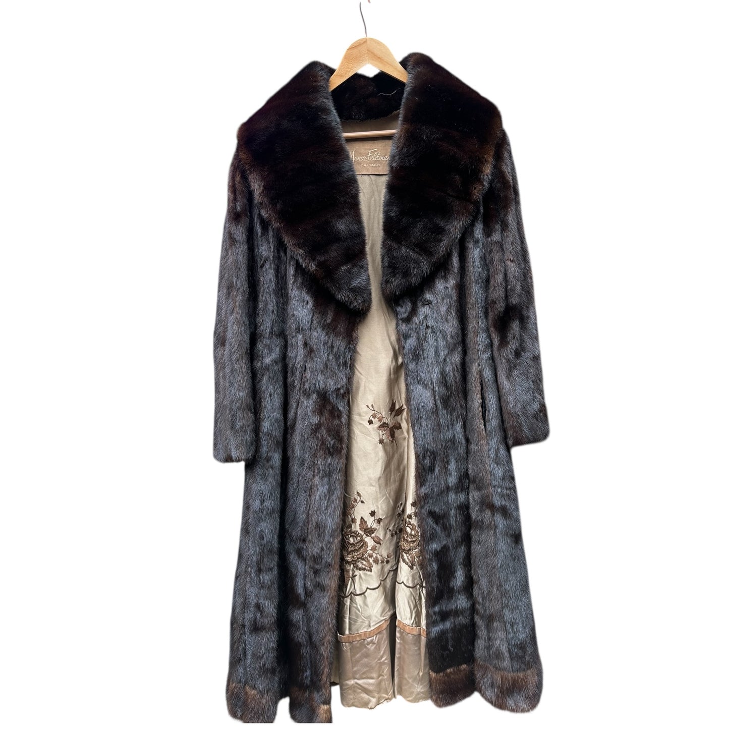 Dark Brown Mink Full Length