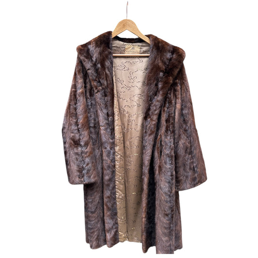Full Length Vintage Espresso Mink