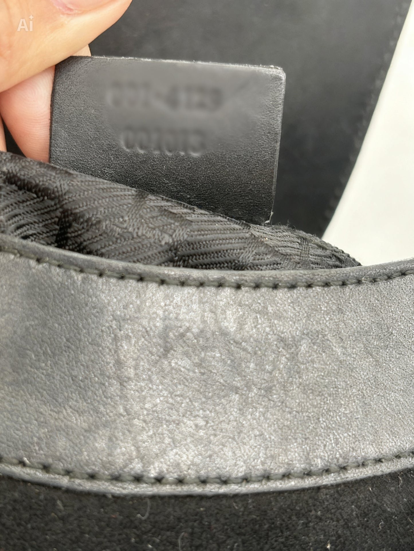 1970’s Gucci Jackie suede and leather black bag